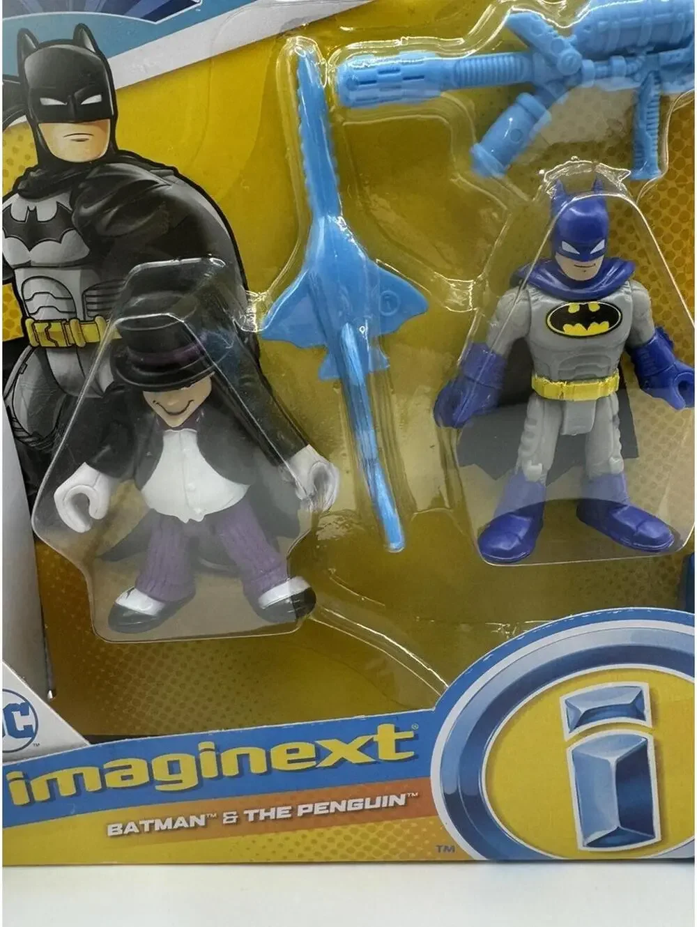 Lot Of 4 Imaginext DC Super Friends Action Figure Batman Penguin Rookie Catwoman